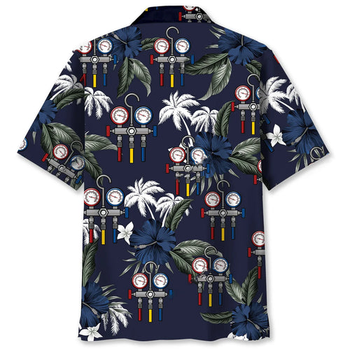 Awesome Hvac Tech Hawaiian Shirt