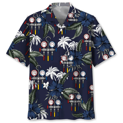 Awesome Hvac Tech Hawaiian Shirt