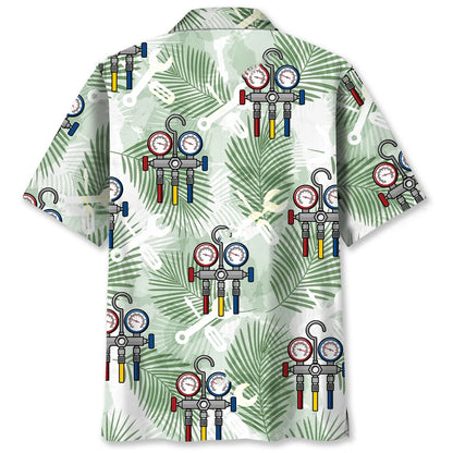 Awesome Hvac Techician Tropical Hawaiian Shirt
