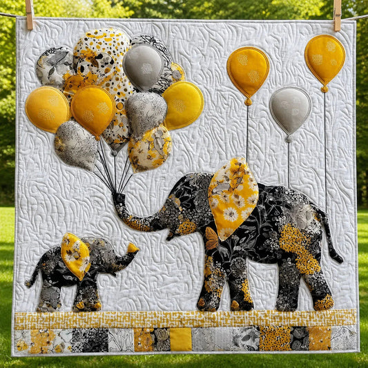 Baby Ellie Quilt Blanket - Quilted Blanket by OtterMia