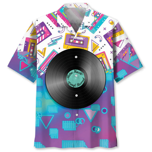 Back to 80s Music Hawaiian Shirt