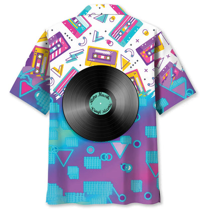 Back to 80s Music Hawaiian Shirt