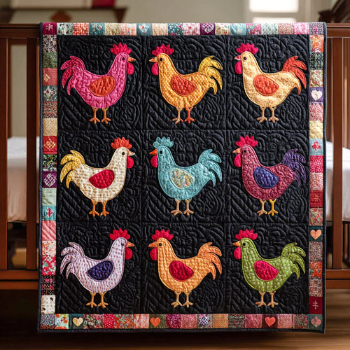 Barnyard Pride Quilt Blanket - Quilted Blanket by OtterMia