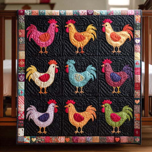 Barnyard Pride Quilt Blanket - Quilted Blanket by OtterMia