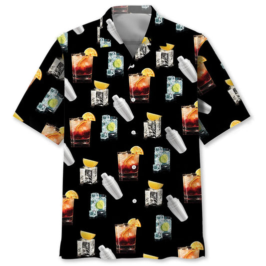Bartender Cocktail Party Hawaiian Shirt
