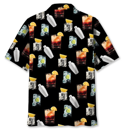 Bartender Cocktail Party Hawaiian Shirt