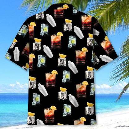 Bartender Cocktail Party Hawaiian Shirt