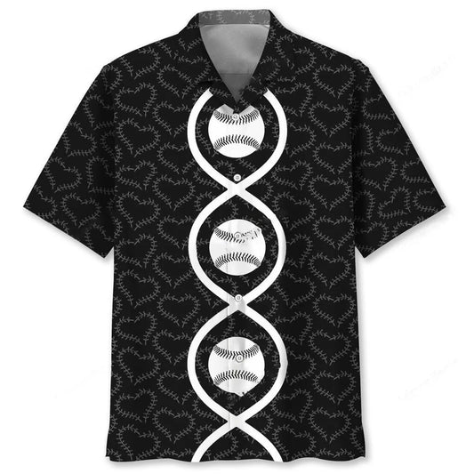 Baseball Dna Hawaiian Shirt