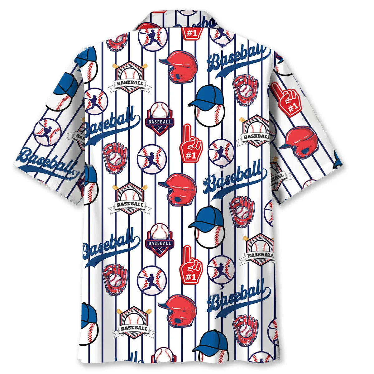 Baseball League Hawaiian Shirt