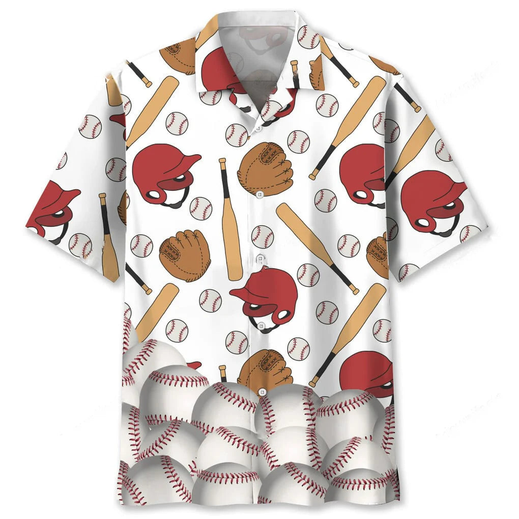 Baseball Lovers Hawaiian Shirt