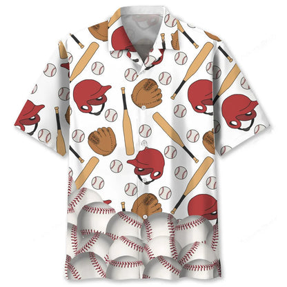 Baseball Lovers Hawaiian Shirt