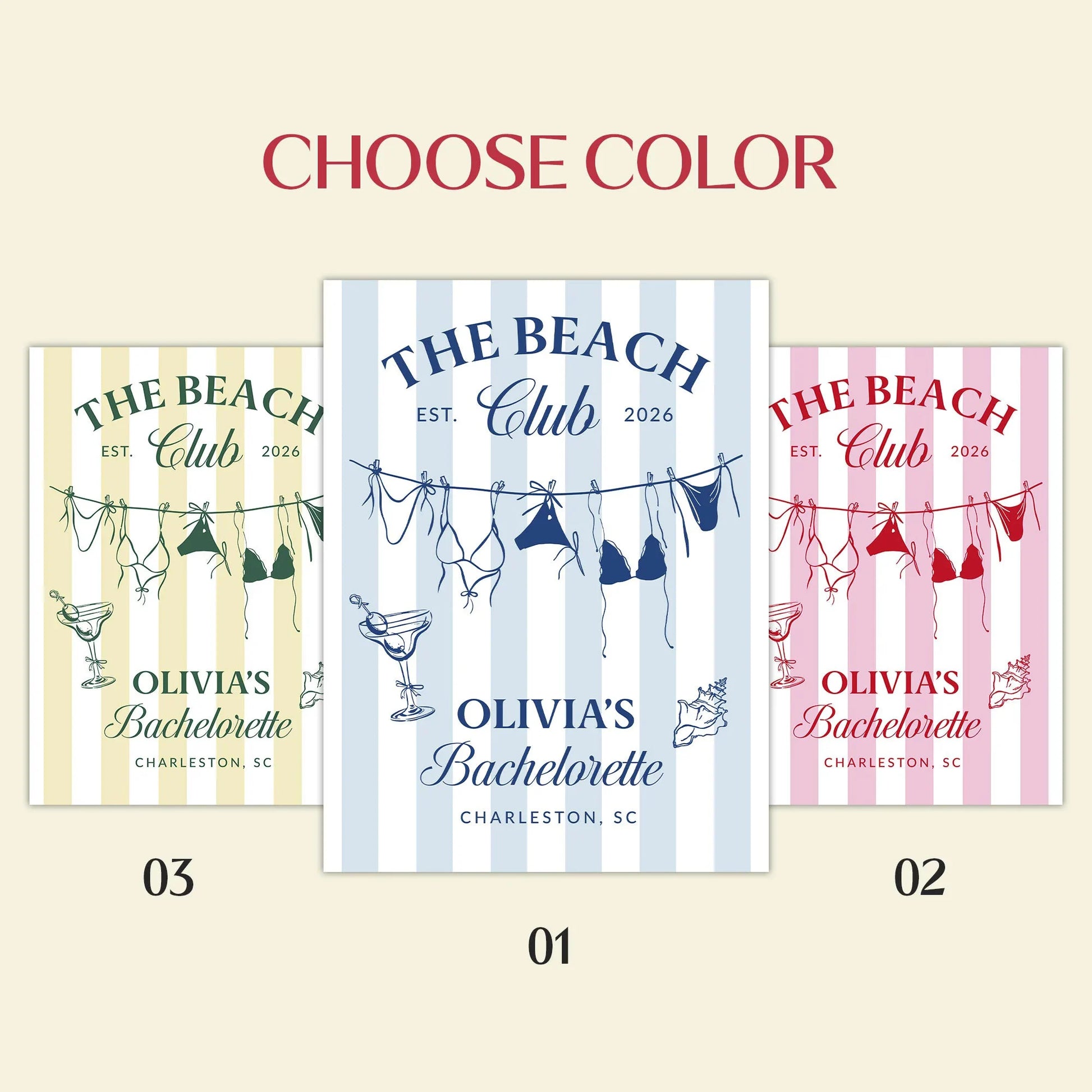 Beach Bachelorette Party Banner Personalized Beach Club Bachelorette Backdrop Custom Name Bridal Party Banner, bridal show...