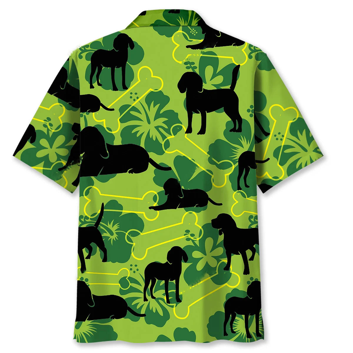 Beagle Bone Hibiscus Hawaiian Shirt