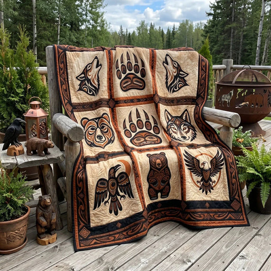 Bear Paw Heritage Quilt Blanket