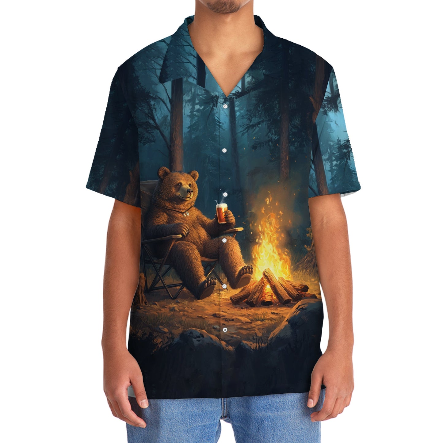 Bear I Don T Always Drink When I M Camping Hawaiia