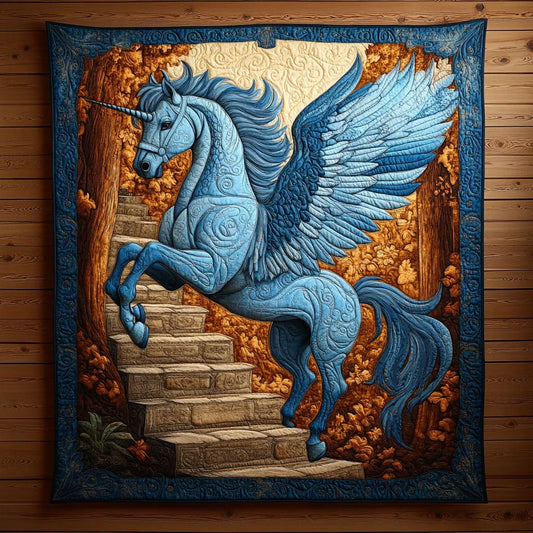 Beauty Unicorn Quilt Blanket