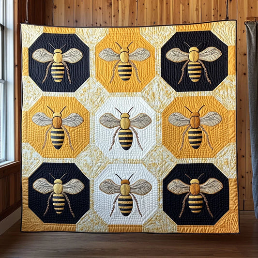 Bee Charm Quilt Blanket