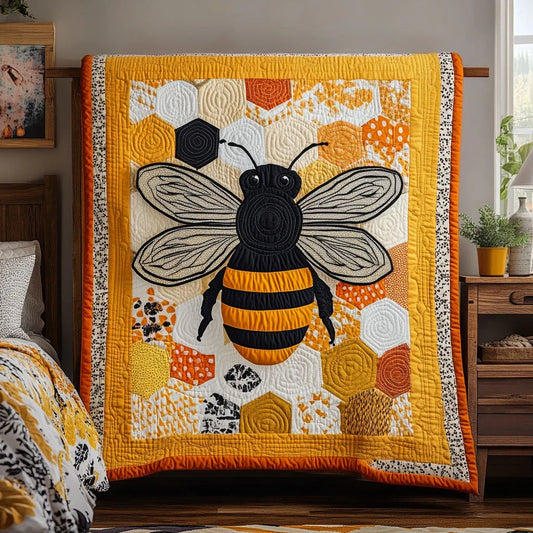 Bee Glow Quilt Blanket