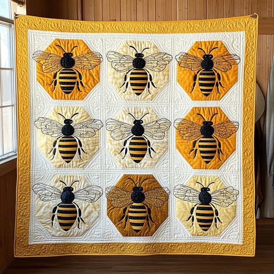 Bee Glow Quilt Blanket