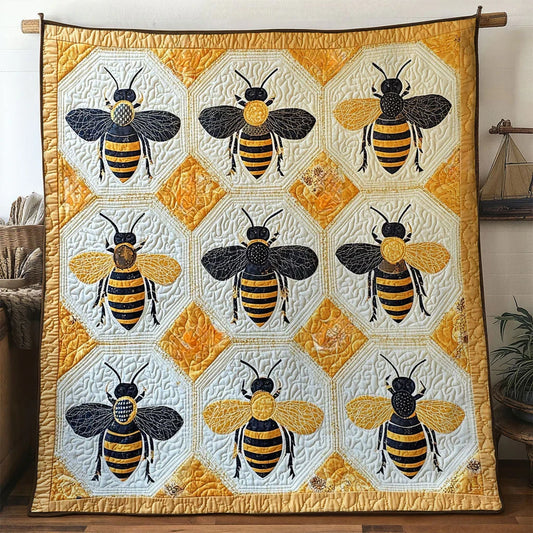 Bee Harmony Quilt Blanket