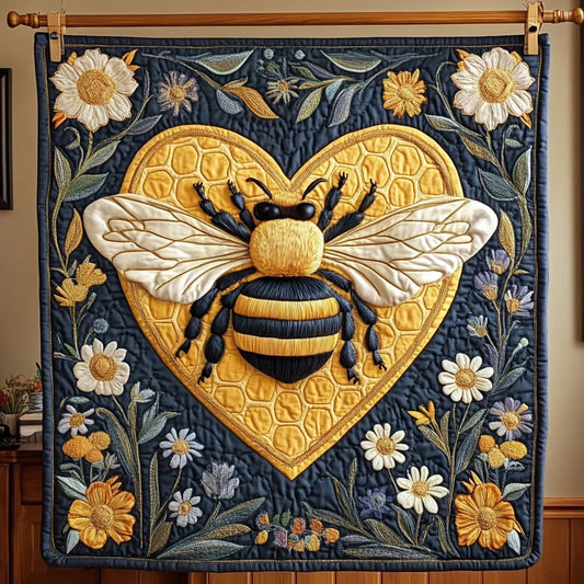 Bee Loved Quilt Blanket