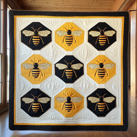 Bee Spirit Quilt Blanket