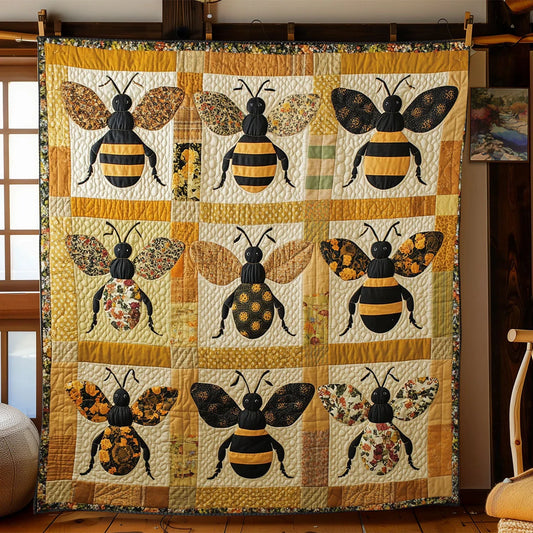 Bee Quilt Blanket