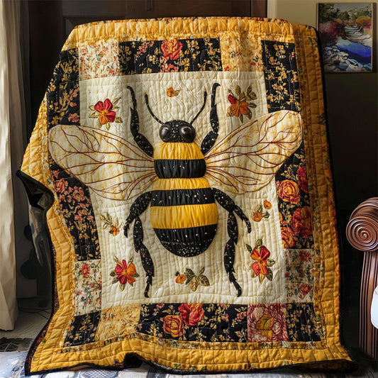 Bee Quilt Blanket