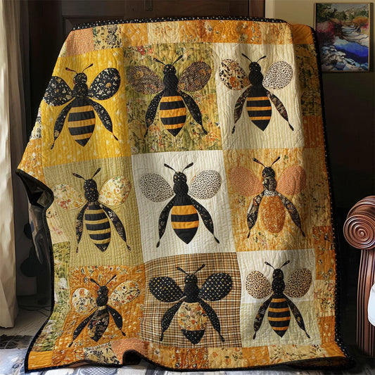 Bee Quilt Blanket