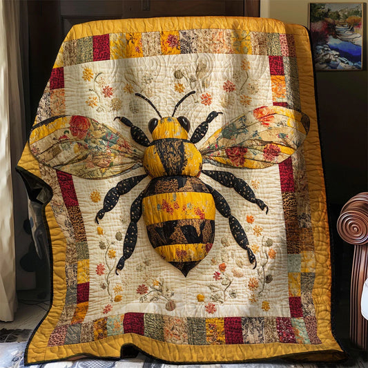 Bee Quilt Blanket