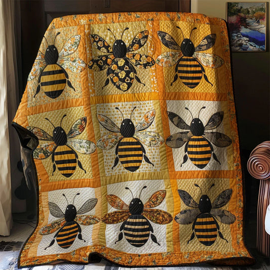 Bee Quilt Blanket