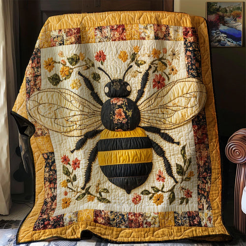 Bee Quilt Blanket