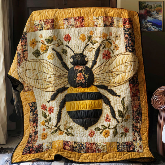 Bee Quilt Blanket