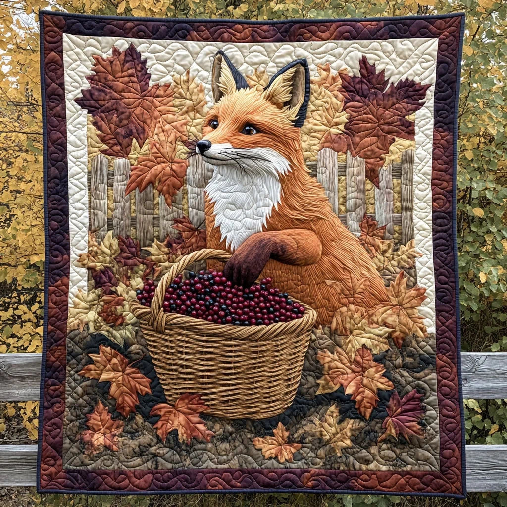 Berries Harvest Quilt Blanket