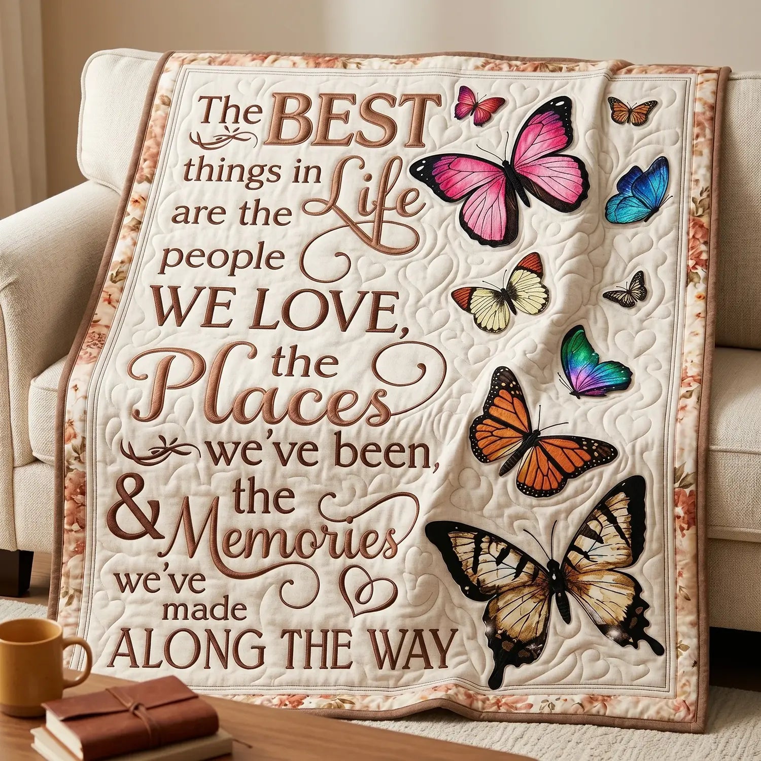 Best Memories Quilt Blanket