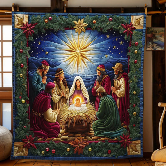 Bethlehem Blessings Quilt Blanket