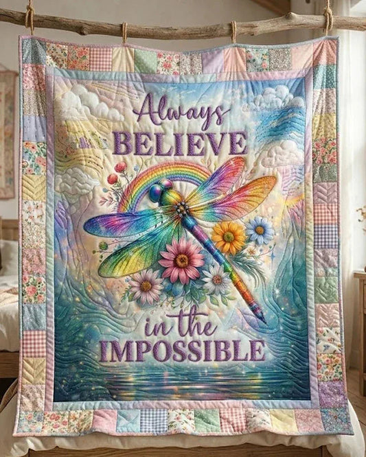 Beyond Belief Quilt Blanket - Quilted Blanket by OtterMia