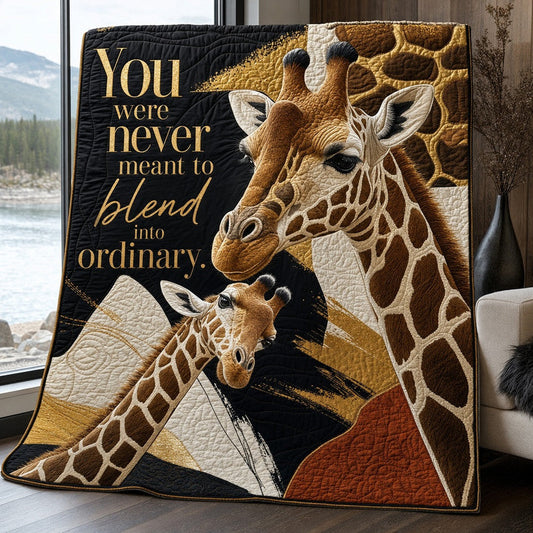 Beyond Ordinary Quilt Blanket - Quilted Blanket by OtterMia