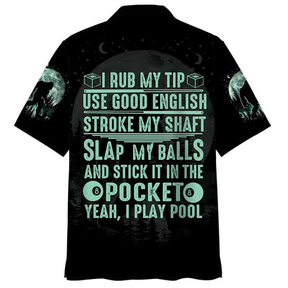 Bigfoot Billiard Hawaiian Shirt