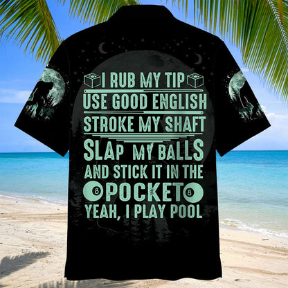 Bigfoot Billiard Hawaiian Shirt
