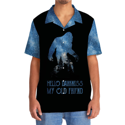 Bigfoot Hello Darkness Hawaiian Shirt