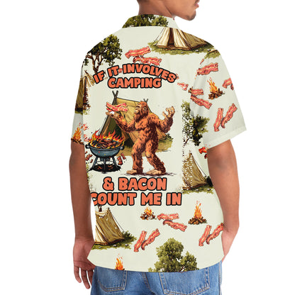 Bigfoot If It Involves Camping Bacon Count Me in H