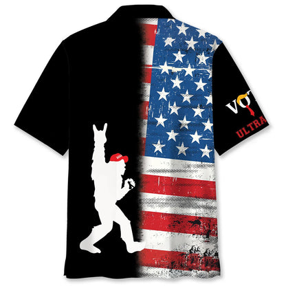 Bigfoot Take It Back Hawaiian Shirt