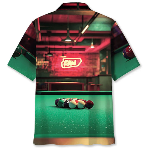 Billiard Pool Club Hawaiian Shirt