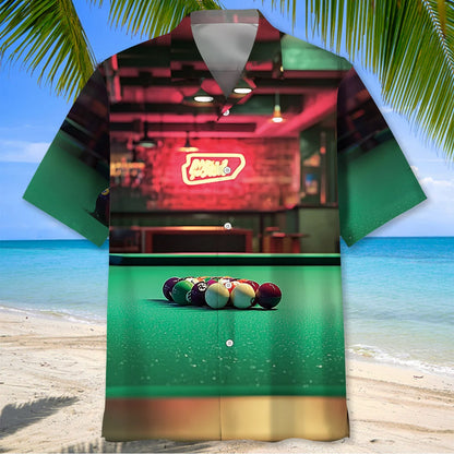 Billiard Pool Club Hawaiian Shirt