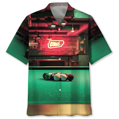 Billiard Pool Club Hawaiian Shirt