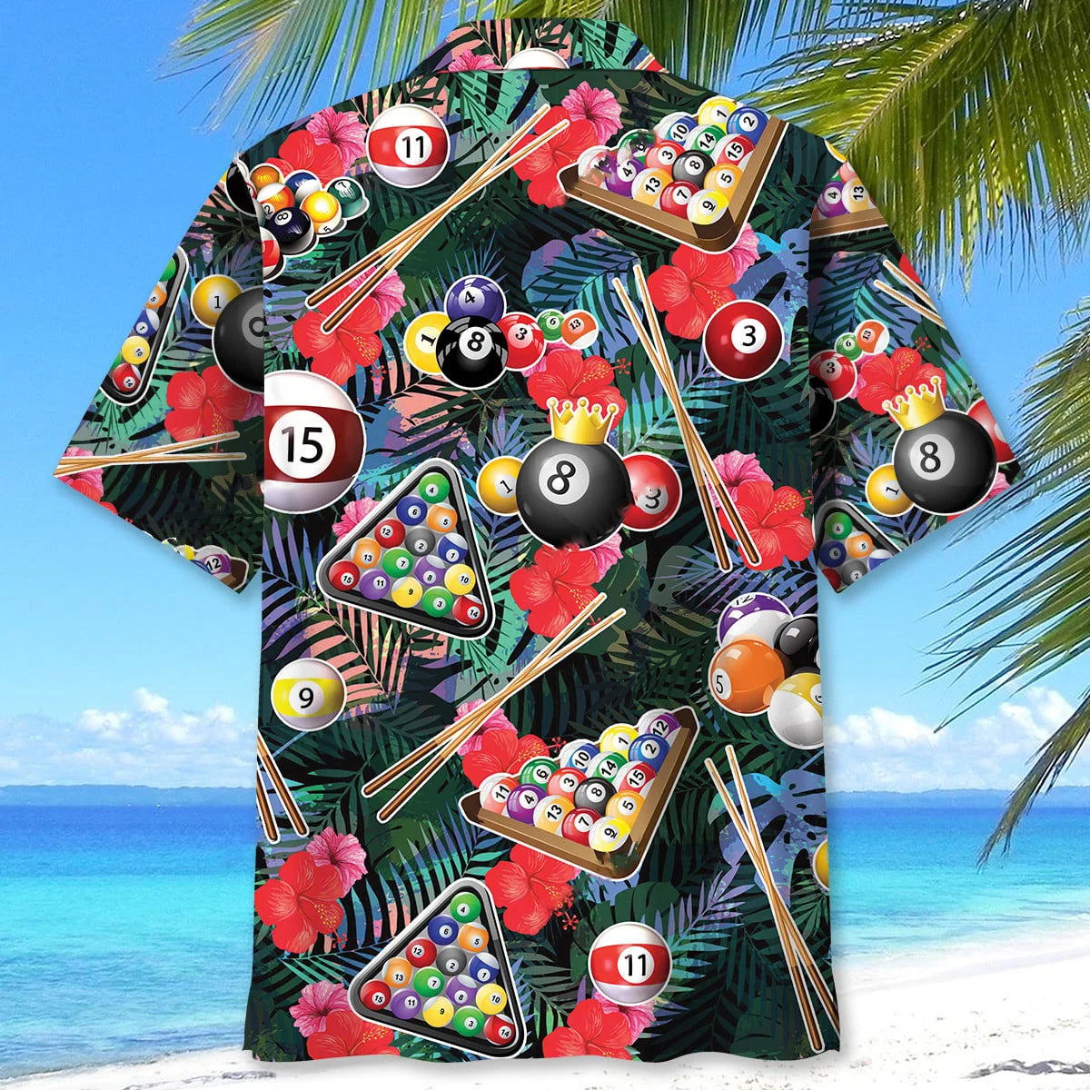 Billiard Tropical Hawaiian Shirt