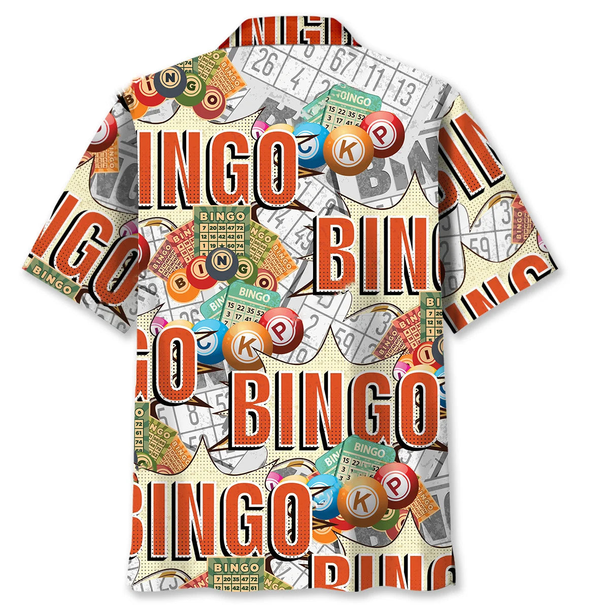 Bingo Lottery Card Retro Hawaiian Shirt