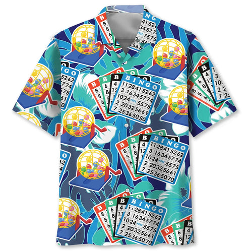 Bingo Lottery Hawaiian Shirt