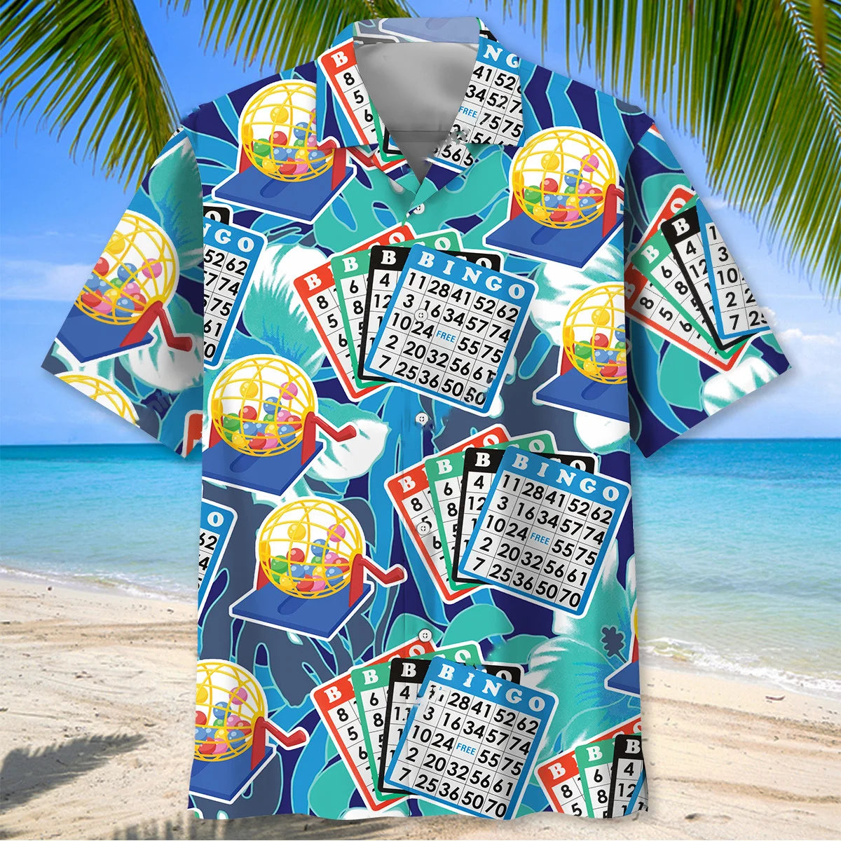 Bingo Lottery Hawaiian Shirt